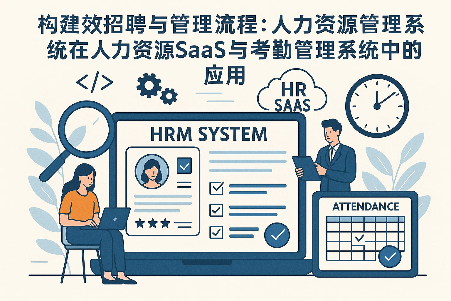 构建高效招聘与管理流程：人力资源管理系统在人力资源SaaS与考勤管理系统中的应用