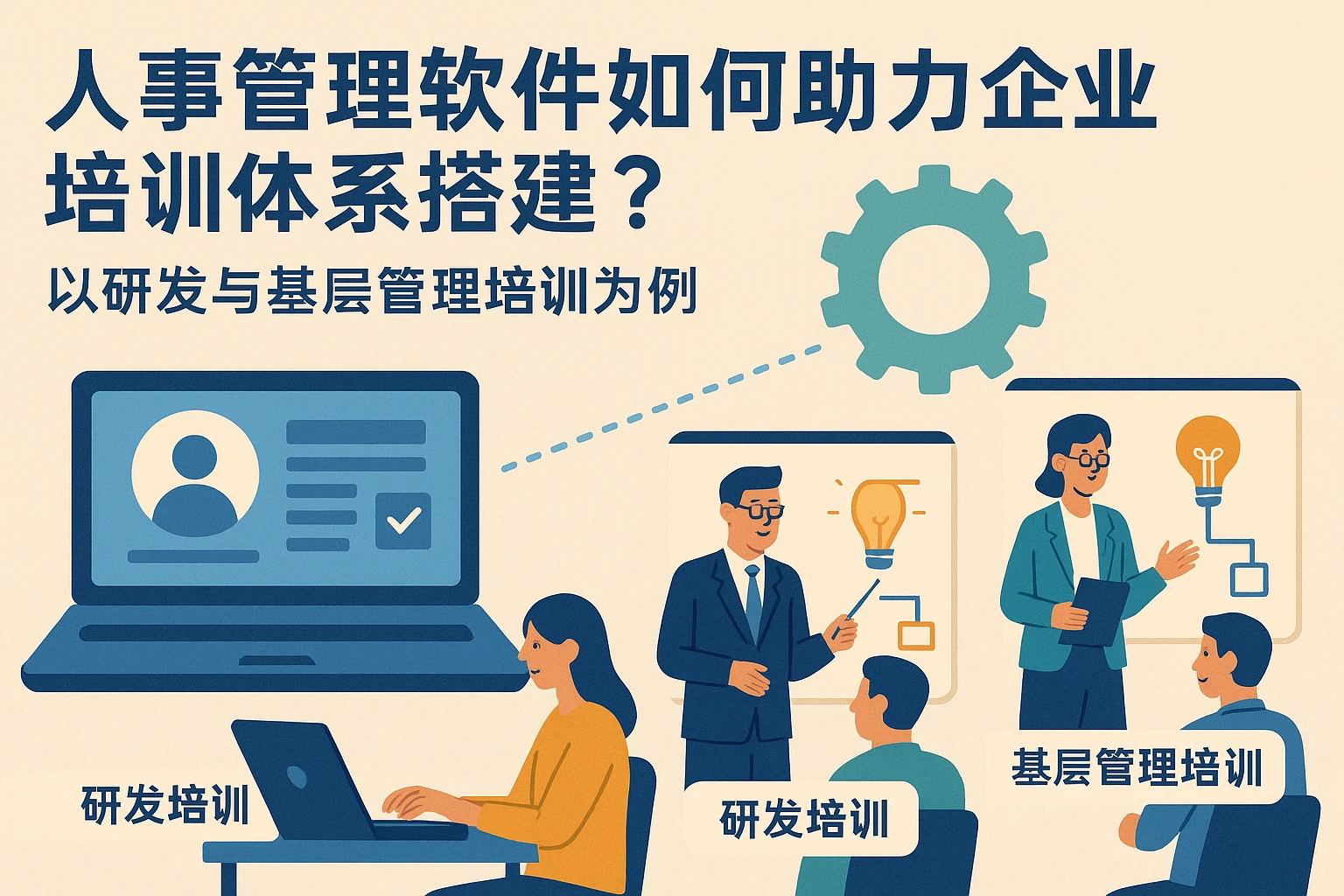 人事管理软件如何助力企业培训体系搭建？以研发与基层管理培训为例