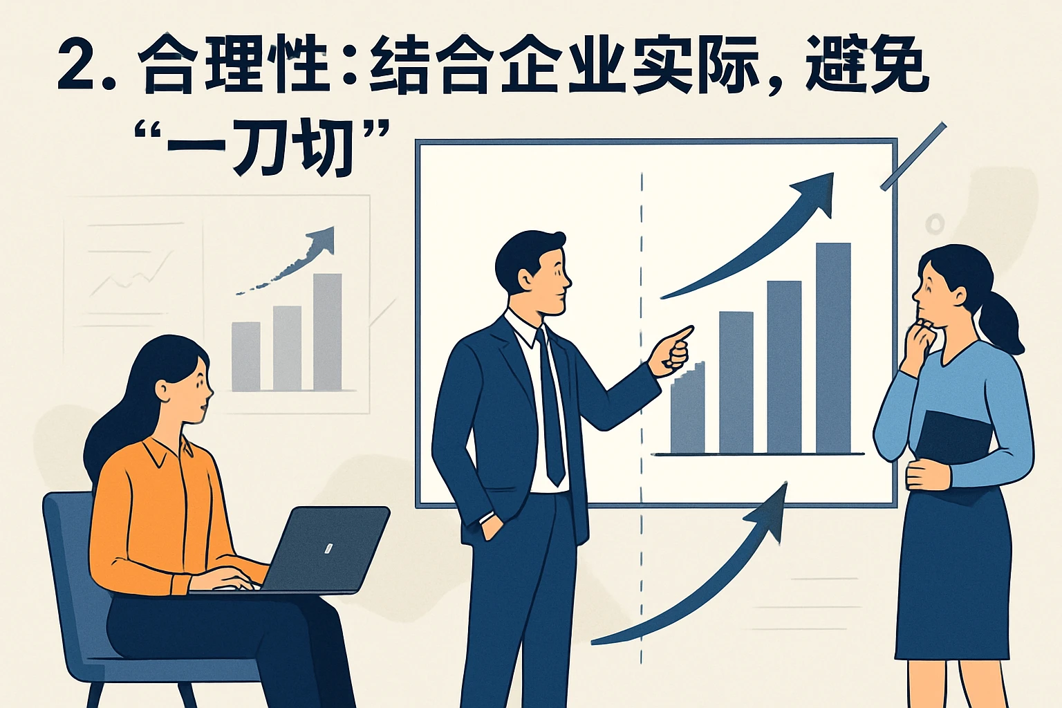 2. 合理性：结合企业实际，避免“一刀切”