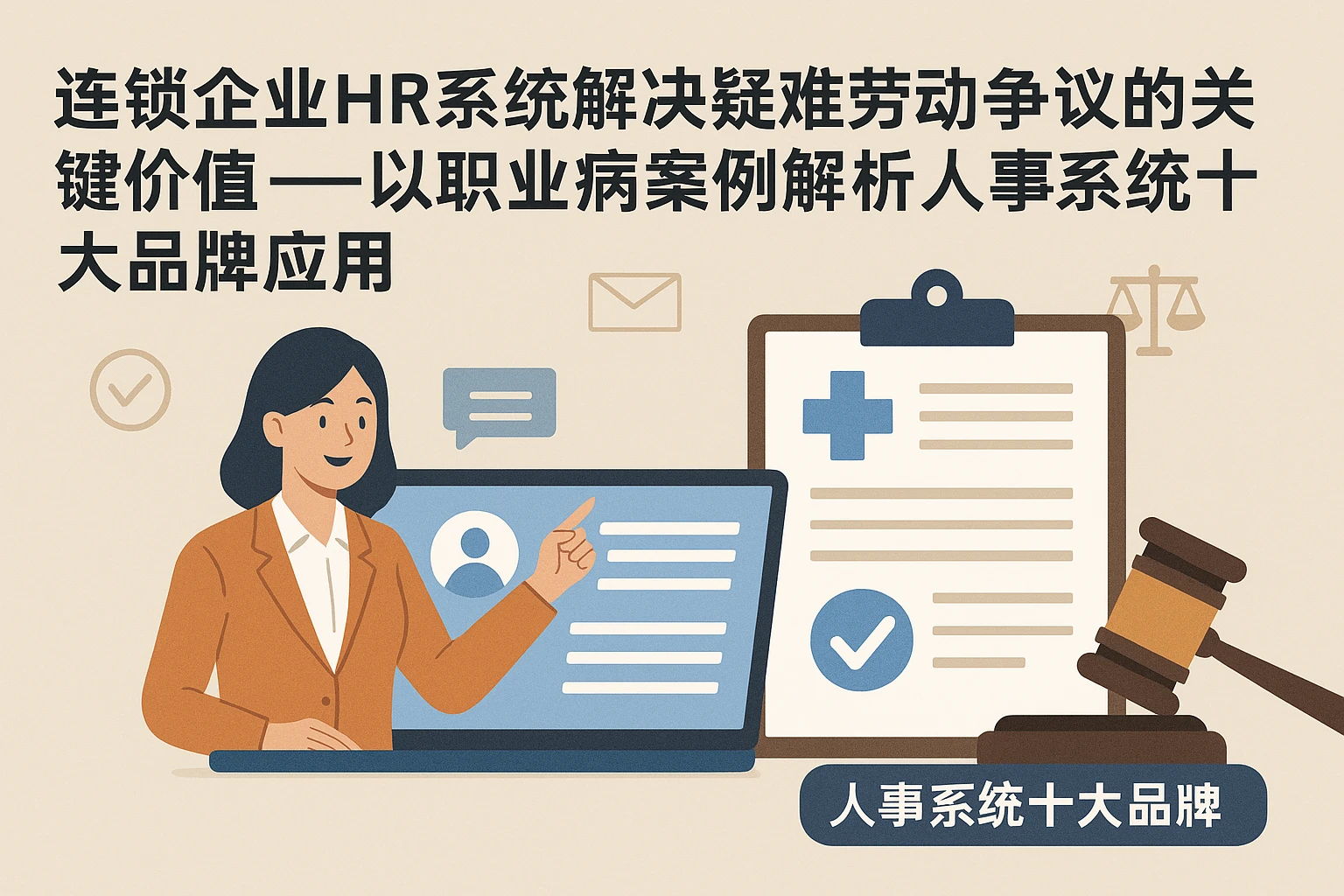 连锁企业HR系统解决疑难劳动争议的关键价值——以职业病案例解析人事系统十大品牌应用