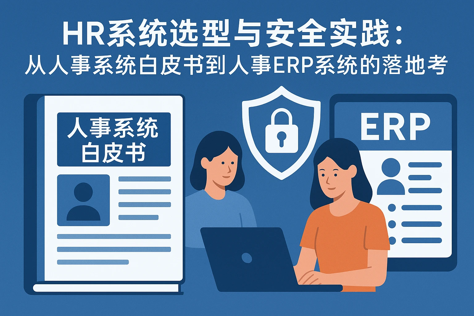 HR系统选型与安全实践：从人事系统白皮书到人事ERP系统的落地思考