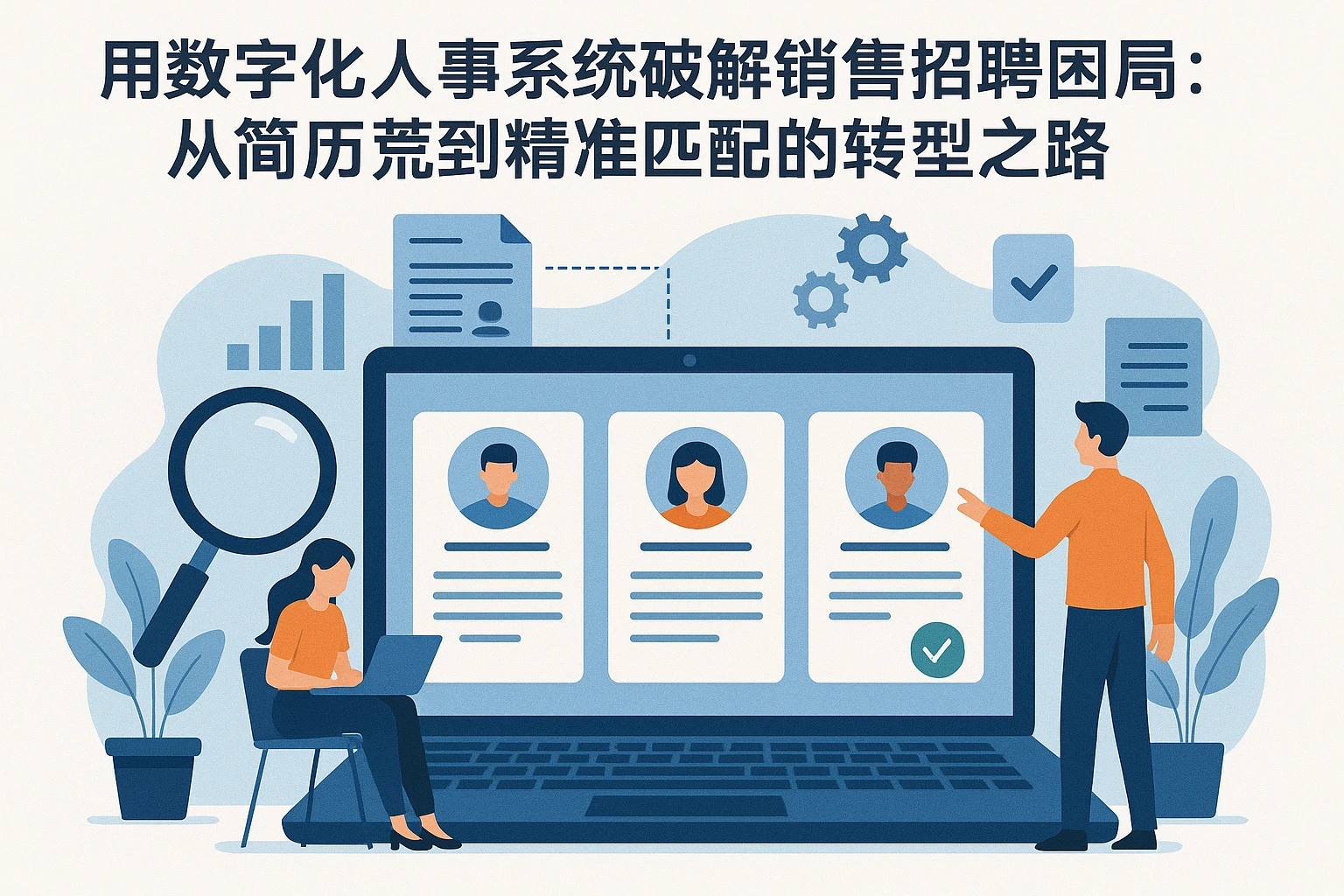 用数字化人事系统破解销售招聘困局：从简历荒到精准匹配的转型之路