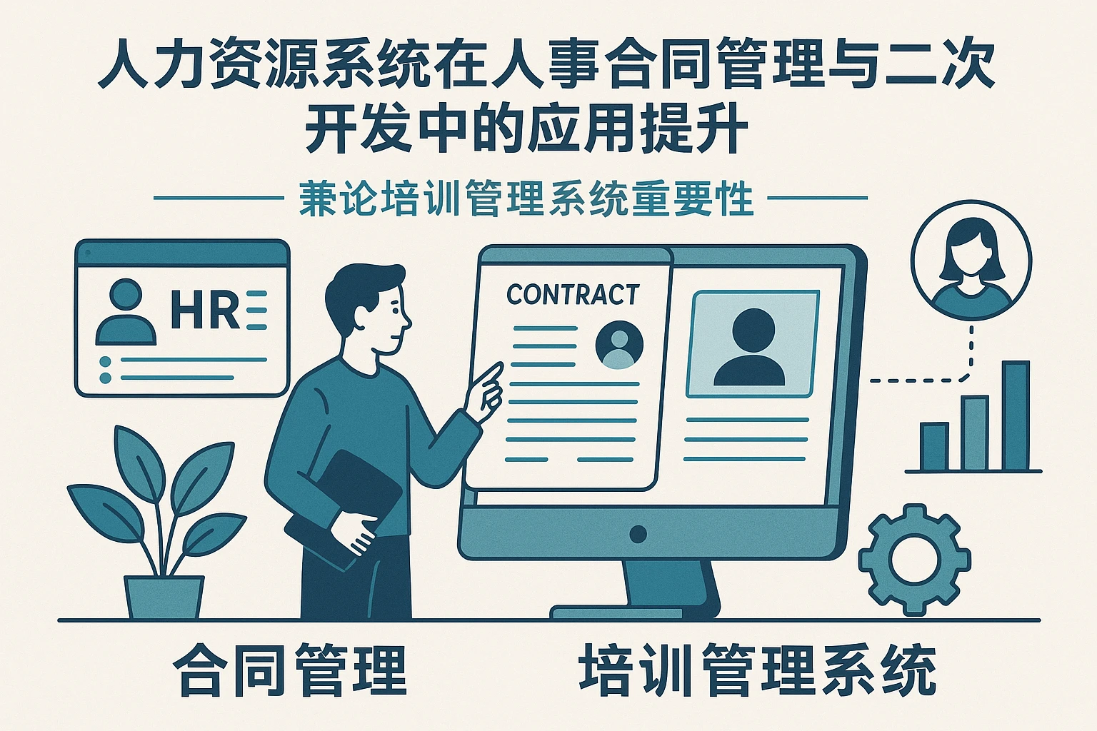 人力资源系统在人事合同管理与二次开发中的应用提升——兼论培训管理系统的重要性