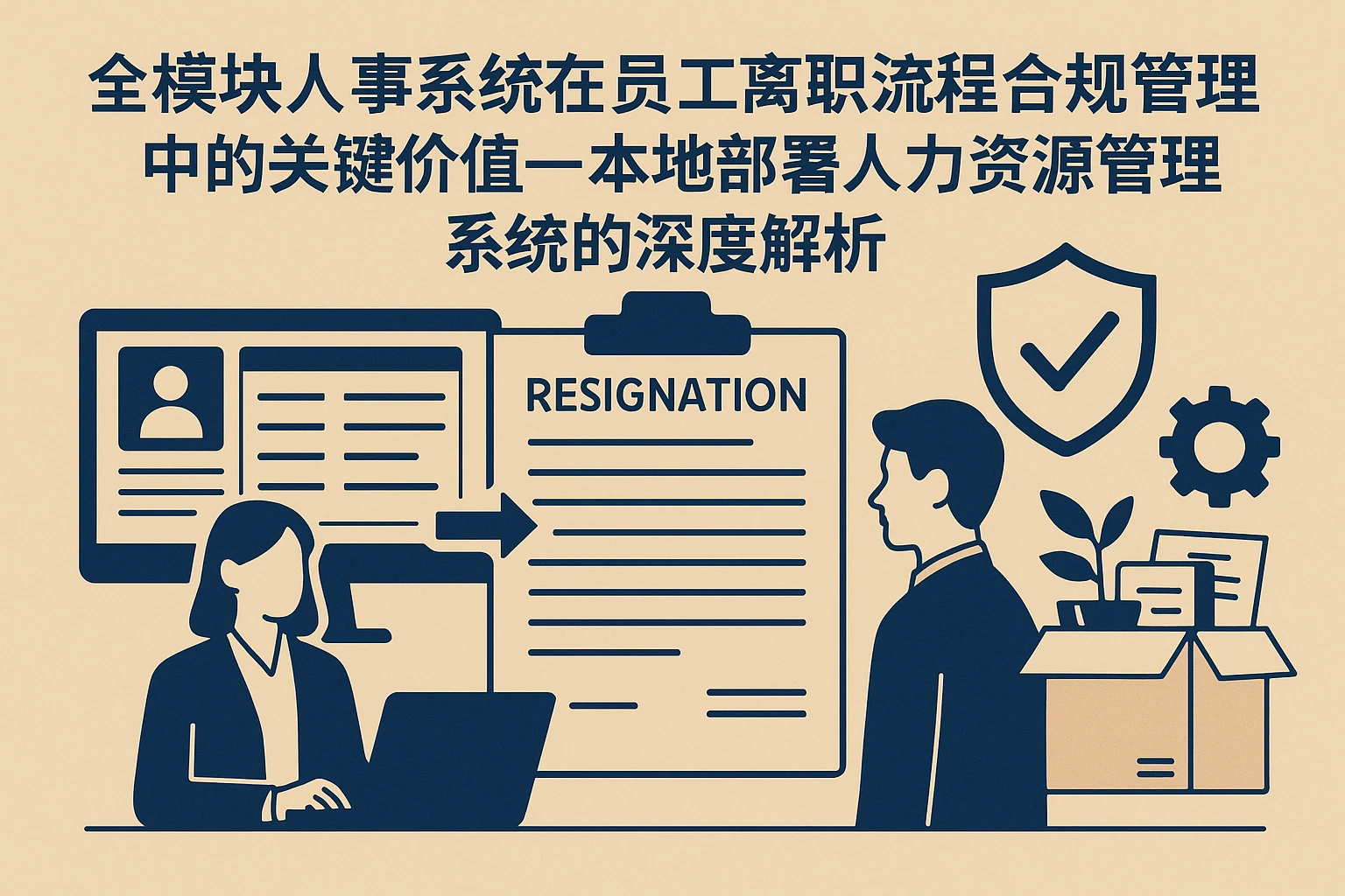 全模块人事系统在员工离职流程合规管理中的关键价值——本地部署人力资源管理系统的深度解析