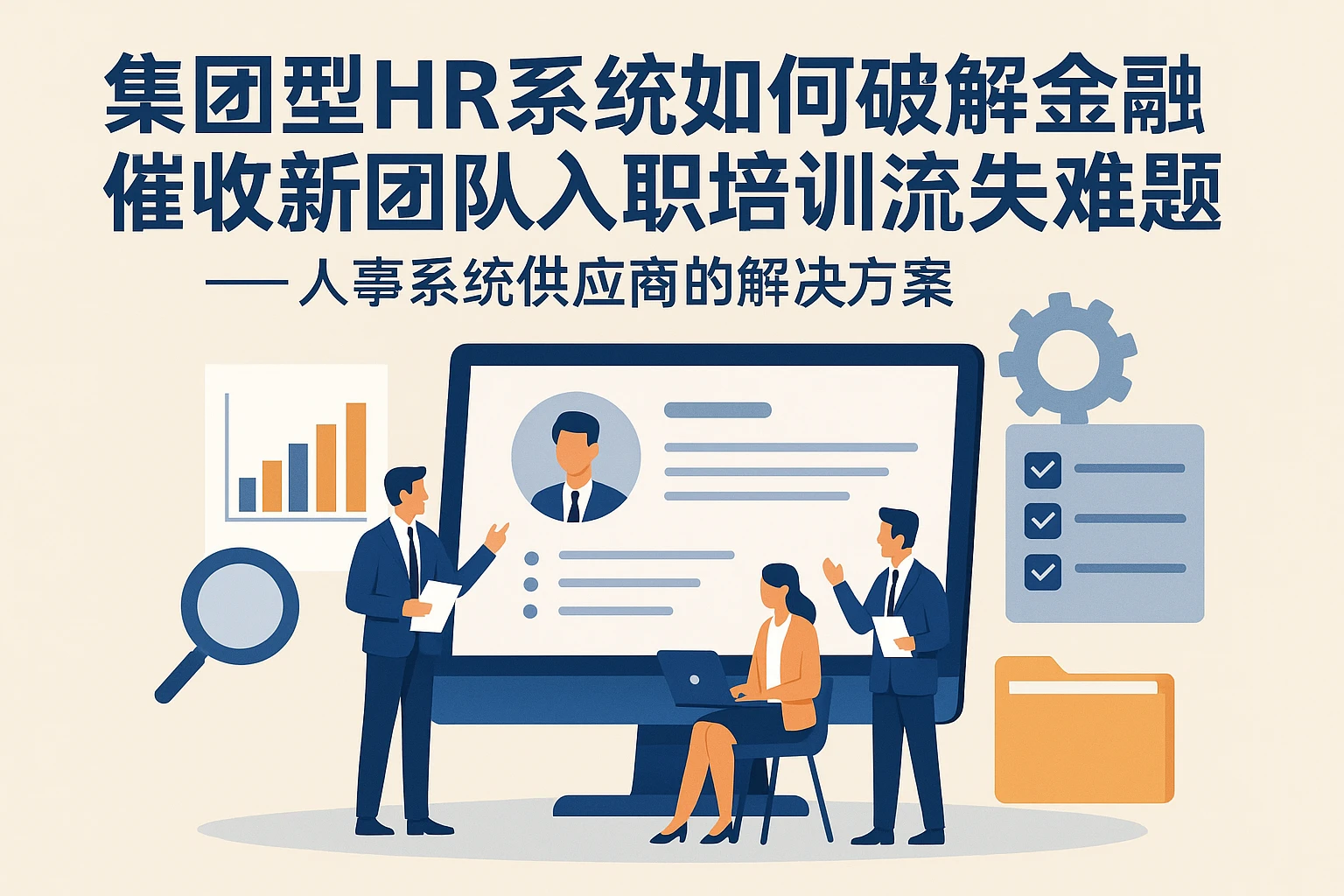 集团型HR系统如何破解金融催收新团队入职培训流失难题——人事系统供应商的解决方案