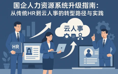国企人力资源系统升级指南：从传统HR到云人事的转型路径与实践