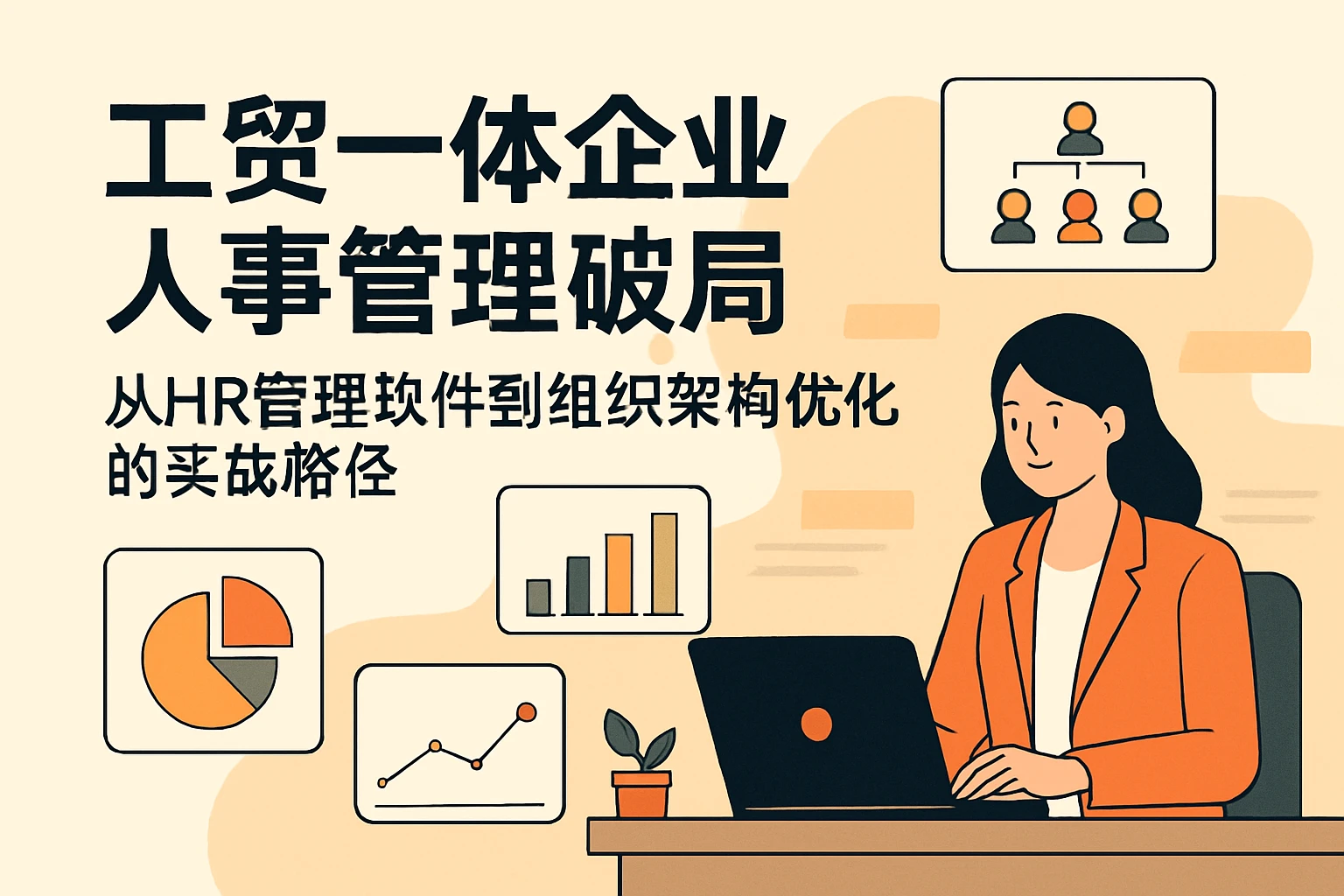 工贸一体企业人事管理破局：从HR管理软件到组织架构优化的实战路径