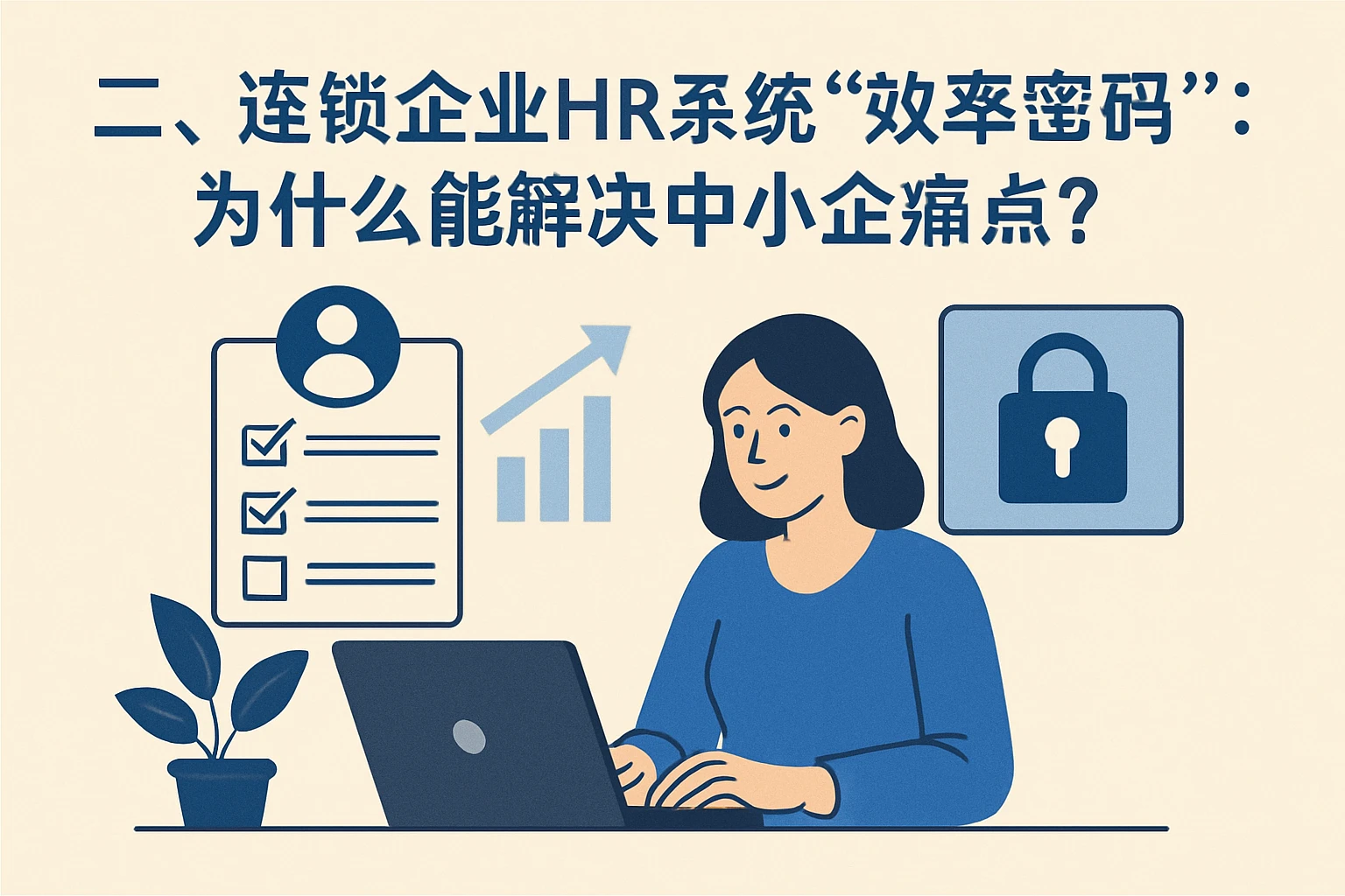 二、连锁企业HR系统的“效率密码”：为什么能解决中小企痛点？