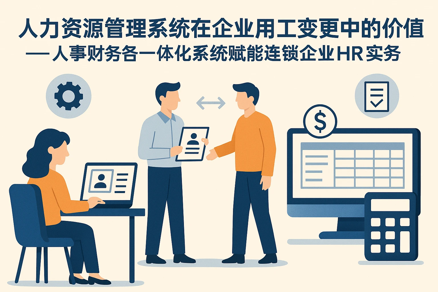 人力资源管理系统在企业用工变更中的价值——人事财务一体化系统赋能连锁企业HR实务