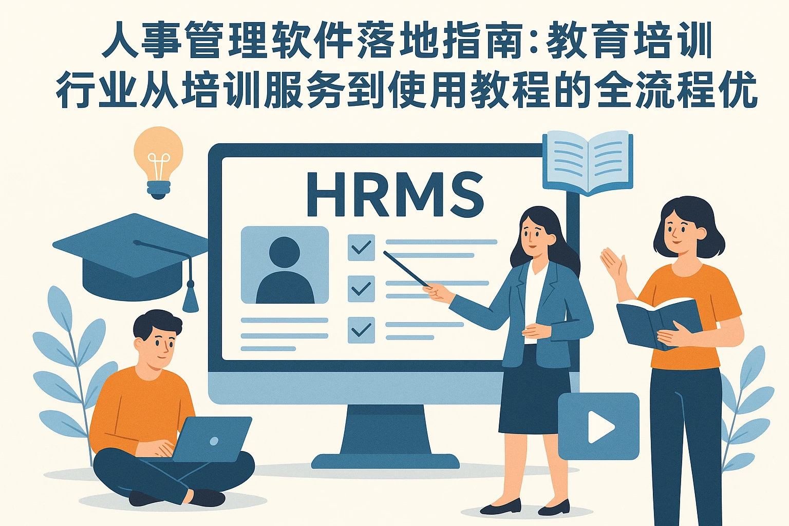 人事管理软件落地指南：教育培训行业从培训服务到使用教程的全流程优化