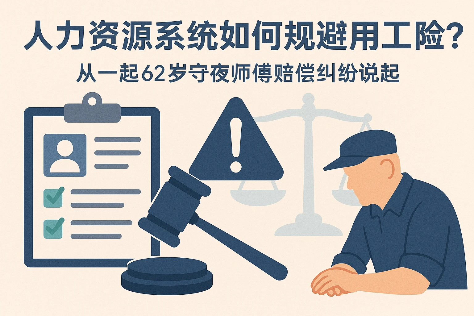人力资源系统如何规避用工风险？从一起62岁守夜师傅赔偿纠纷说起