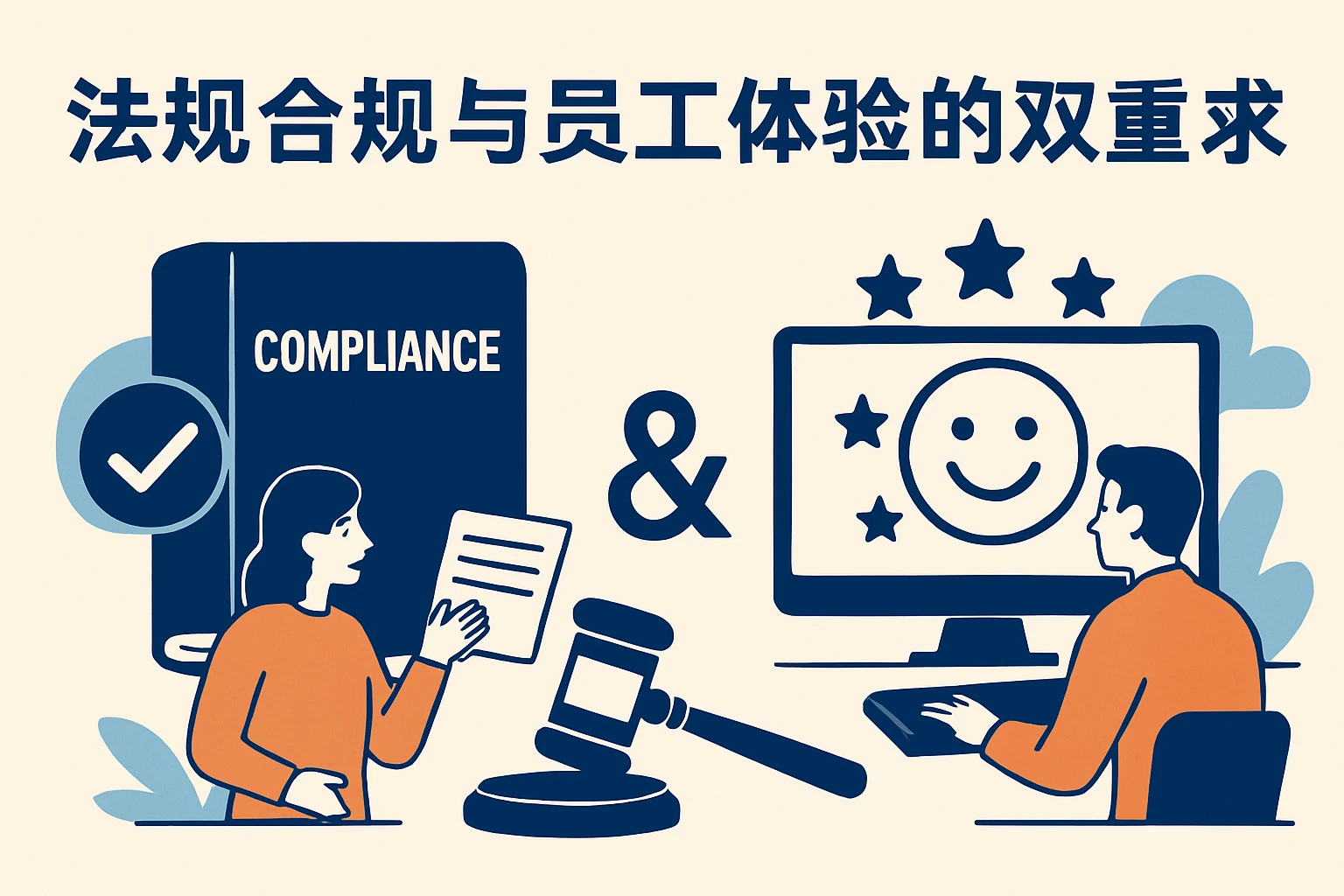 法规合规与员工体验的双重诉求