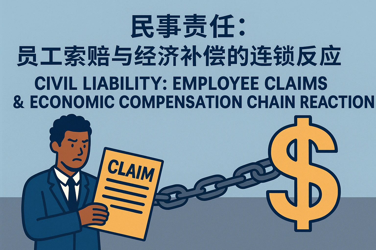 2. 民事责任：员工索赔与经济补偿的连锁反应