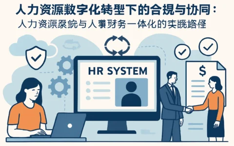 人力资源数字化转型下的合规与协同：人力资源系统与人事财务一体化的实践路径
