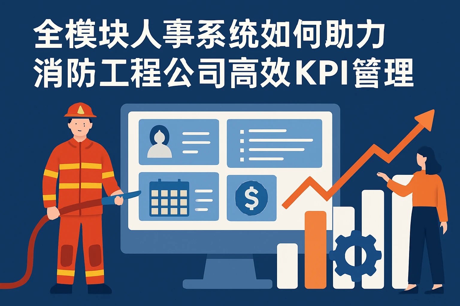 全模块人事系统如何助力消防工程公司高效KPI管理