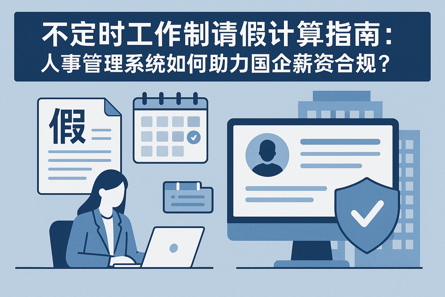 不定时工作制请假计算指南：人事管理系统如何助力国企薪资合规？