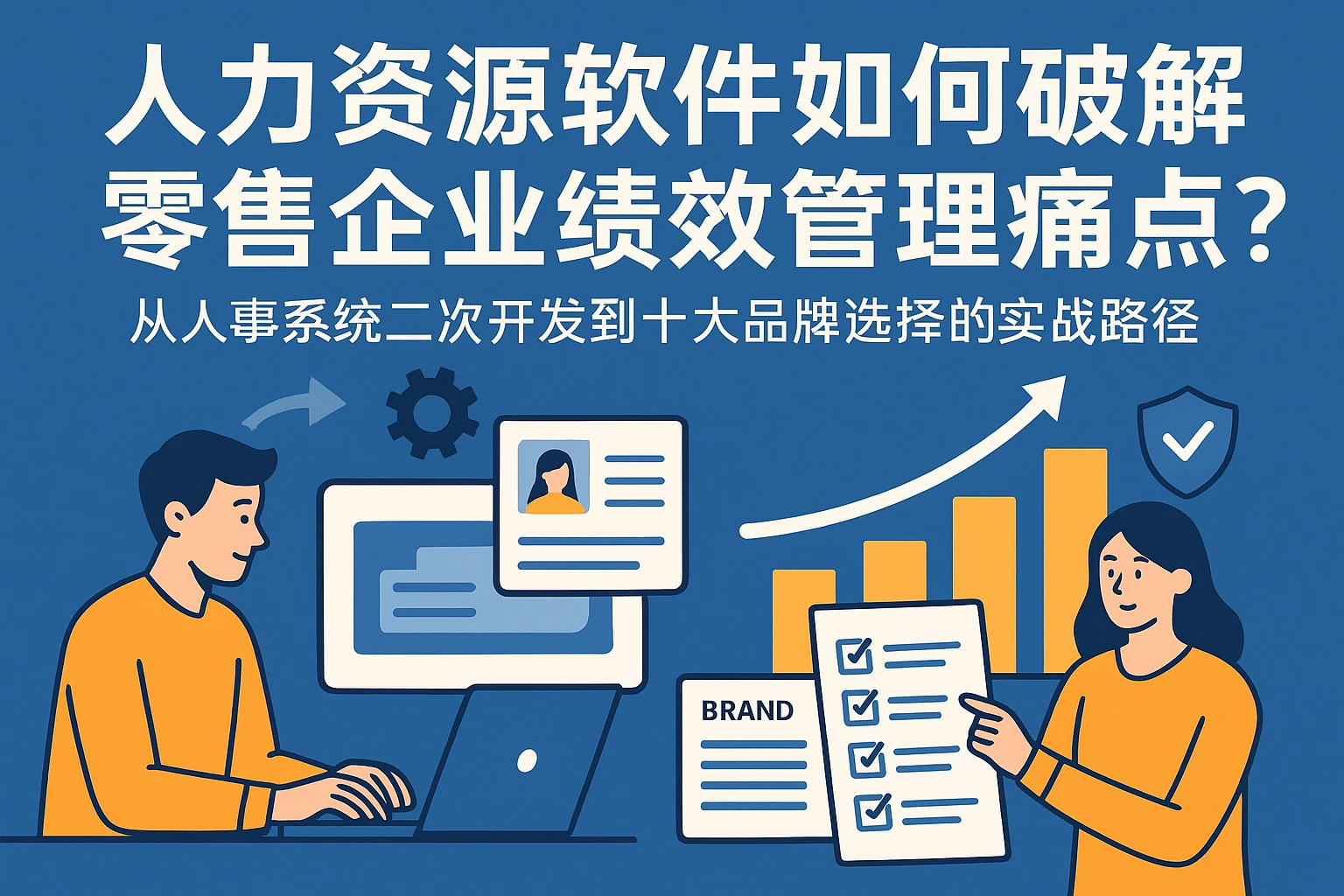 人力资源软件如何破解零售企业绩效管理痛点？从人事系统二次开发到十大品牌选择的实战路径