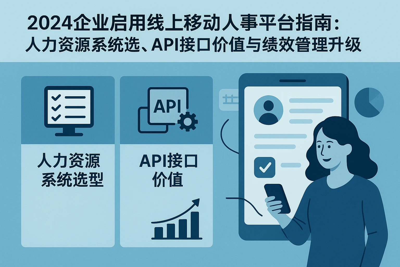 2024企业启用线上移动人事平台指南：人力资源系统选型、API接口价值与绩效管理升级