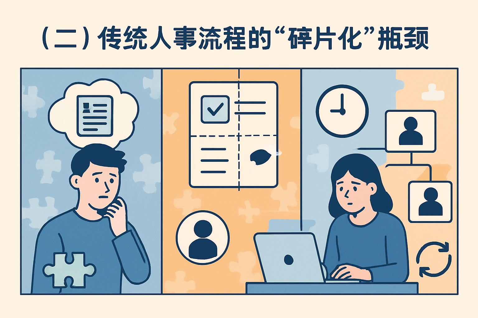 （二）传统人事流程的“碎片化”瓶颈