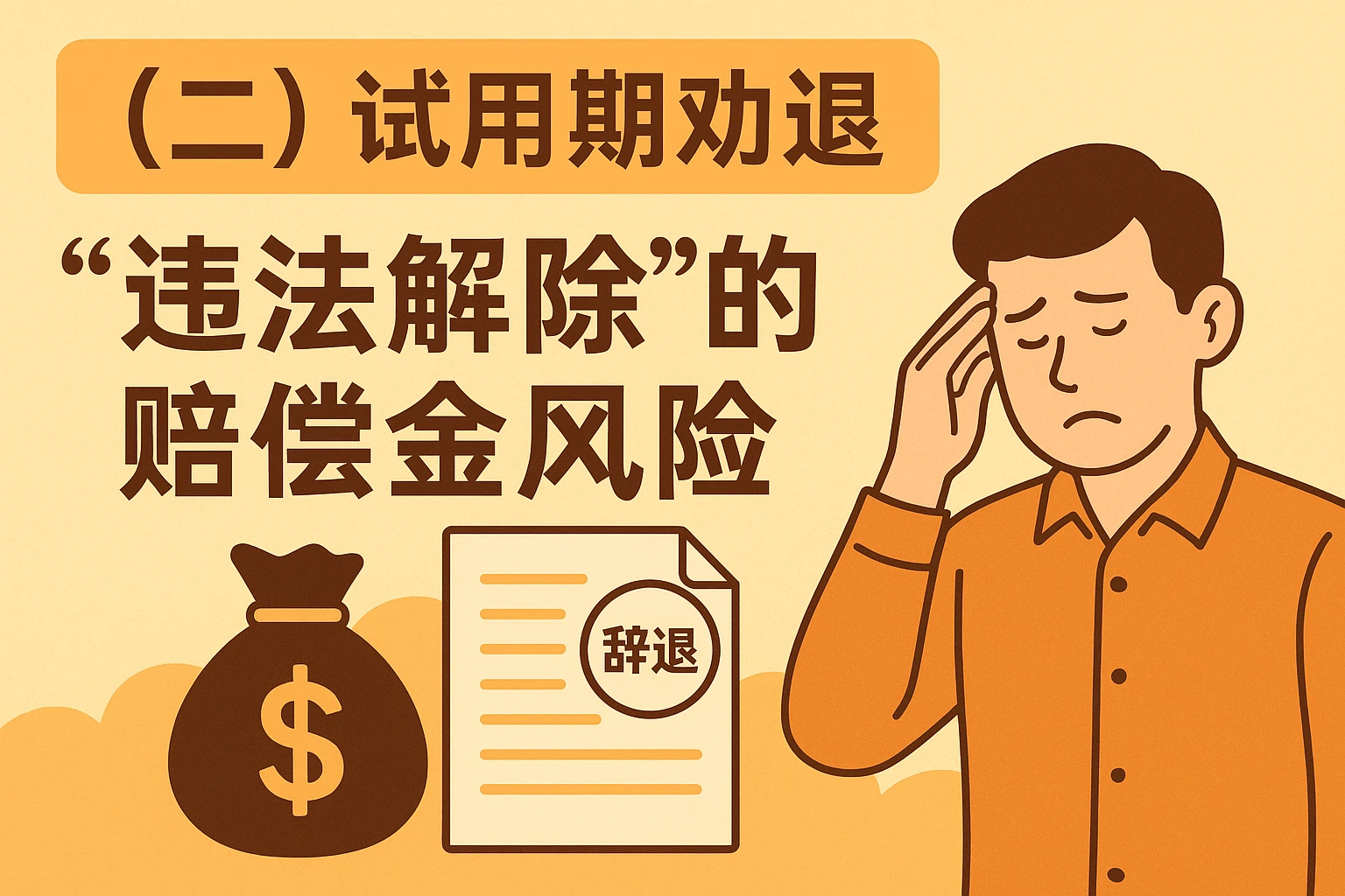 （二）试用期劝退：“违法解除”的赔偿金风险