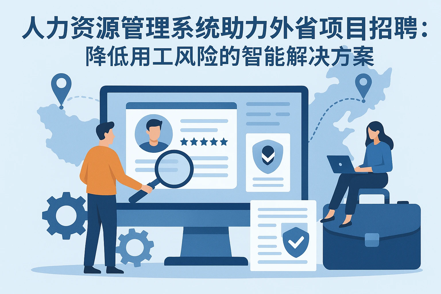 人力资源管理系统助力外省项目招聘：降低用工风险的智能解决方案