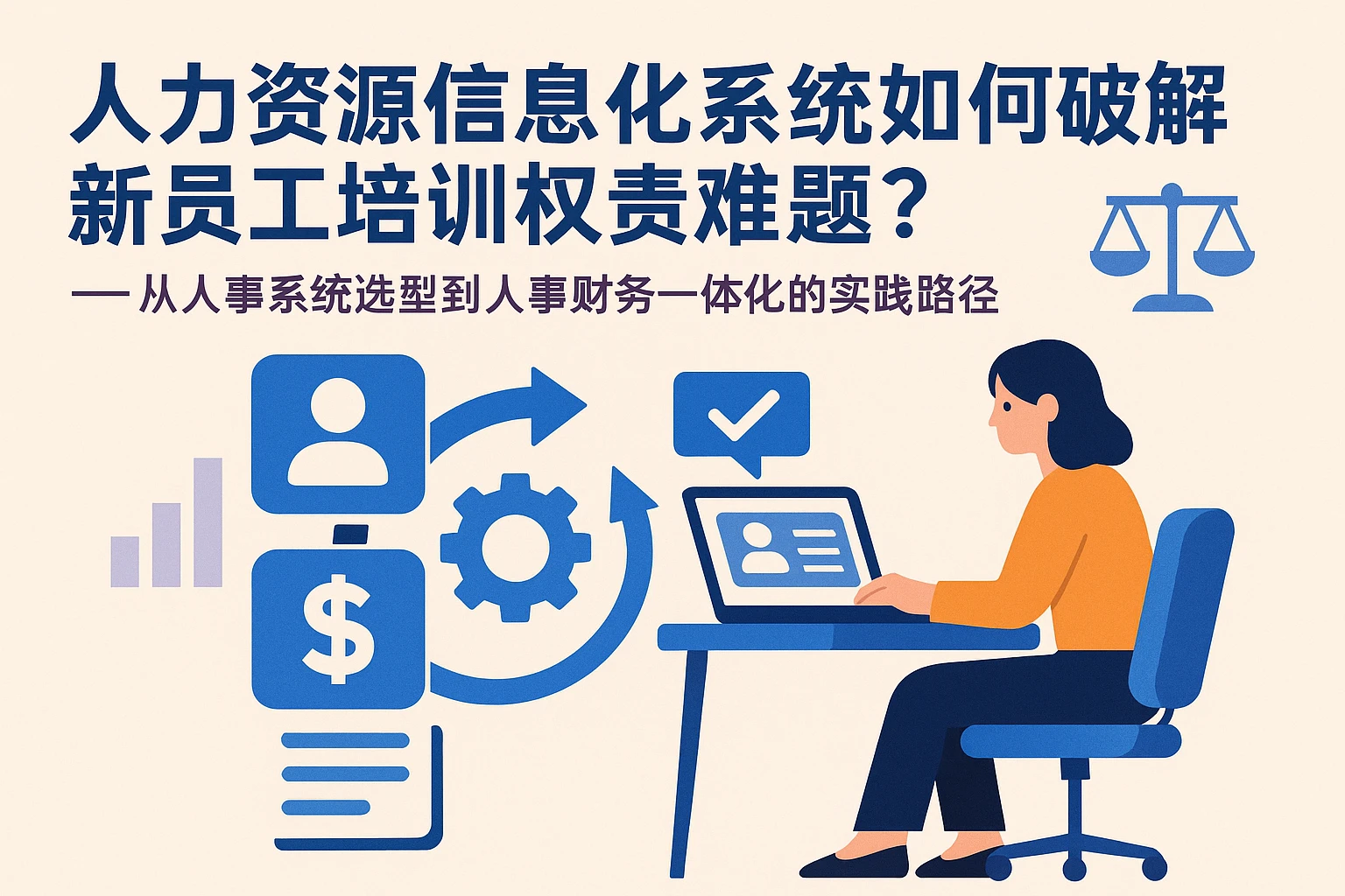 人力资源信息化系统如何破解新员工培训权责难题？——从人事系统选型到人事财务一体化的实践路径