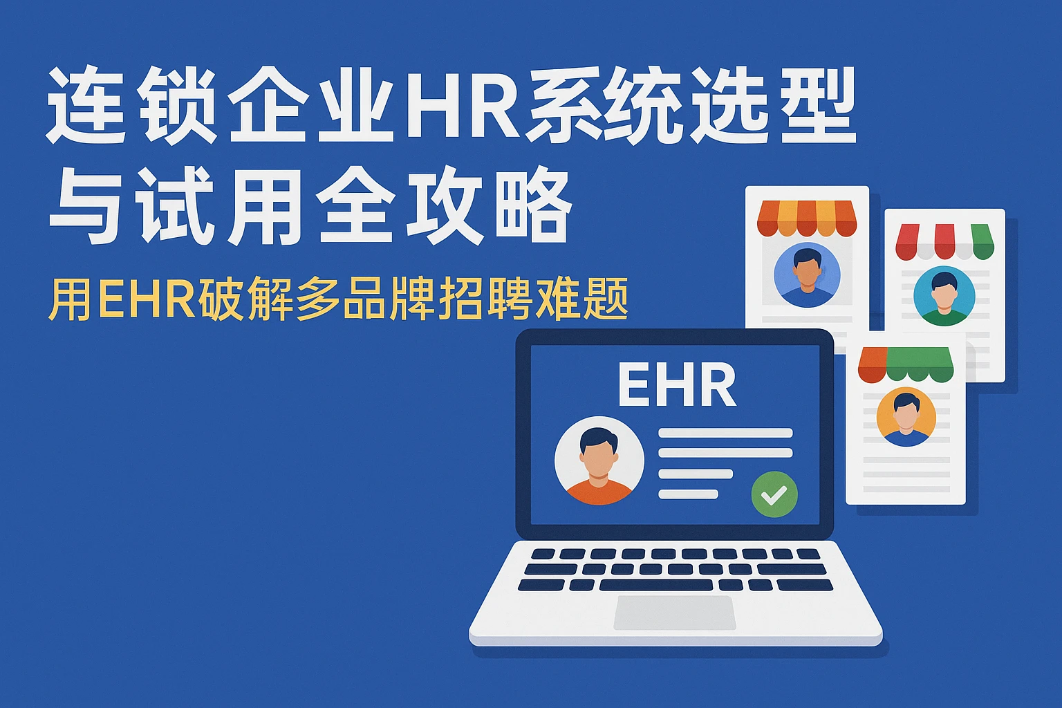 连锁企业HR系统选型与试用全攻略：用EHR破解多品牌招聘难题