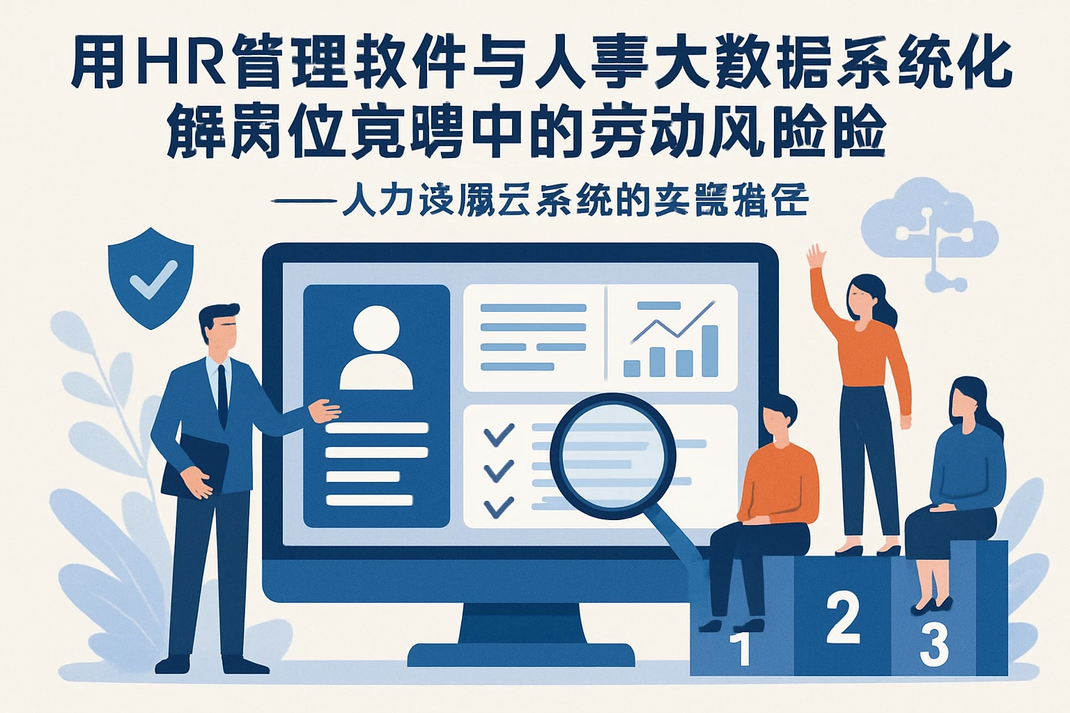 用HR管理软件与人事大数据系统化解岗位竞聘中的劳动风险——人力资源云系统的实践路径