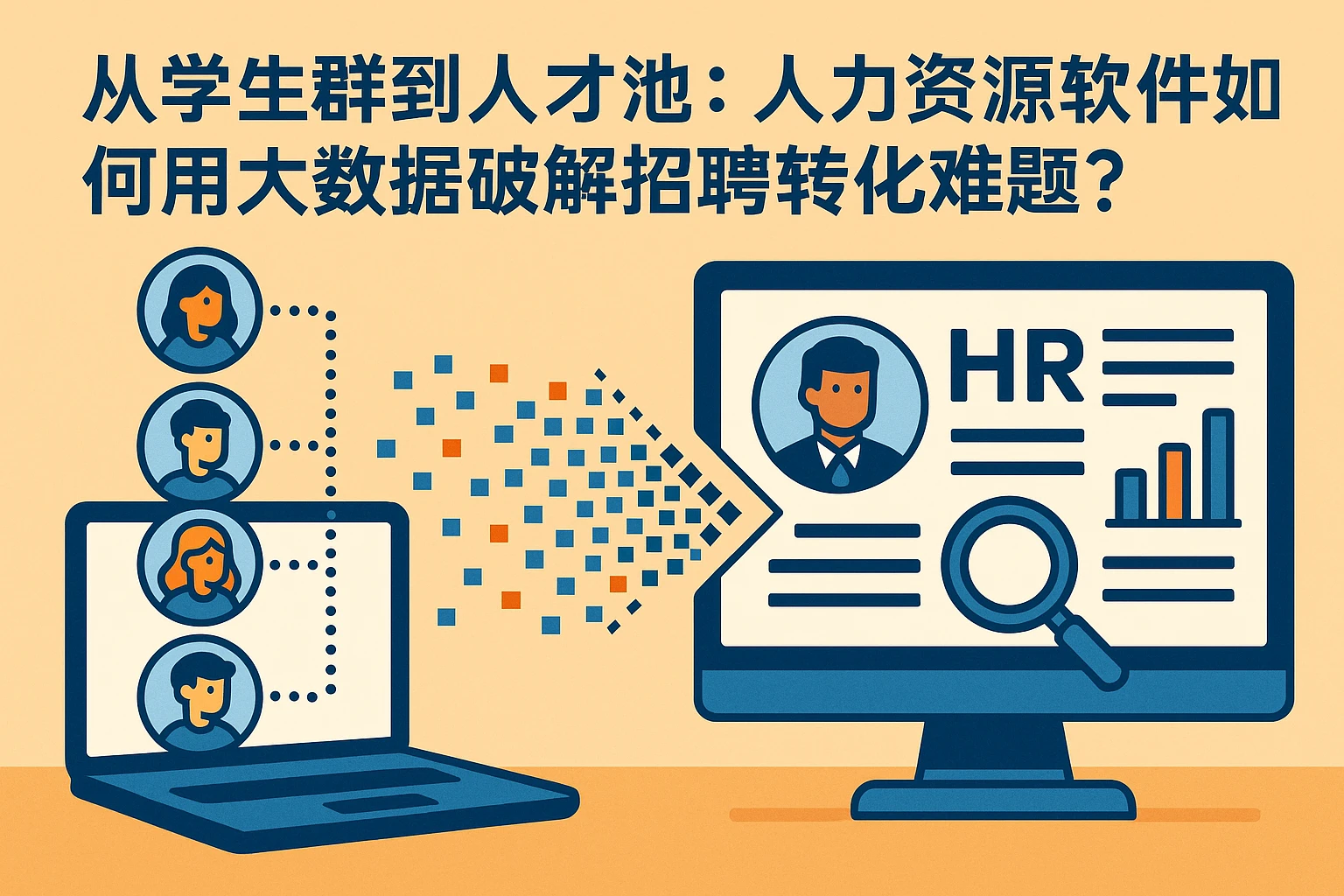 从学生群到人才池：人力资源软件如何用大数据破解招聘转化难题？