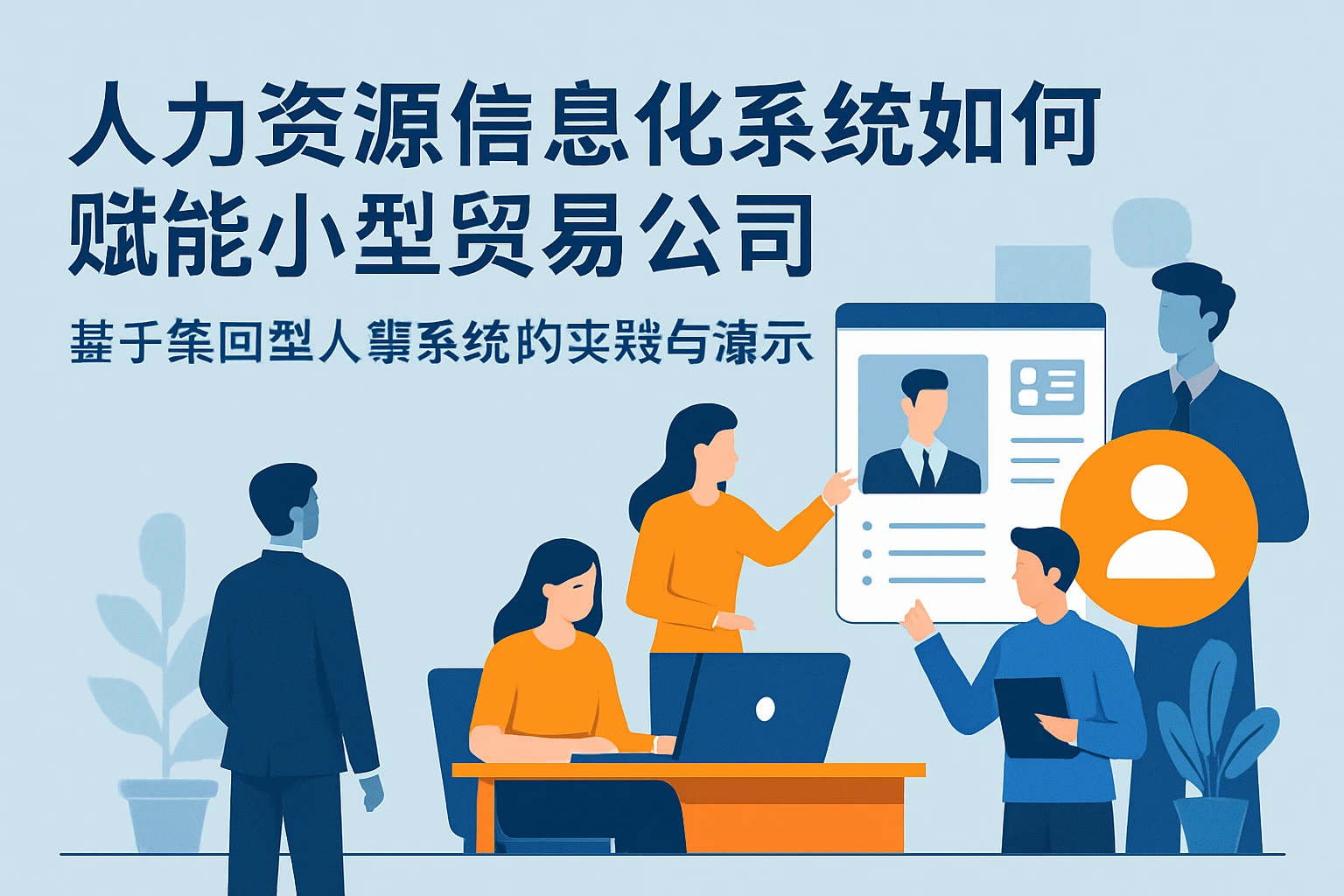 人力资源信息化系统如何赋能小型贸易公司：基于集团型人事系统的实践与演示