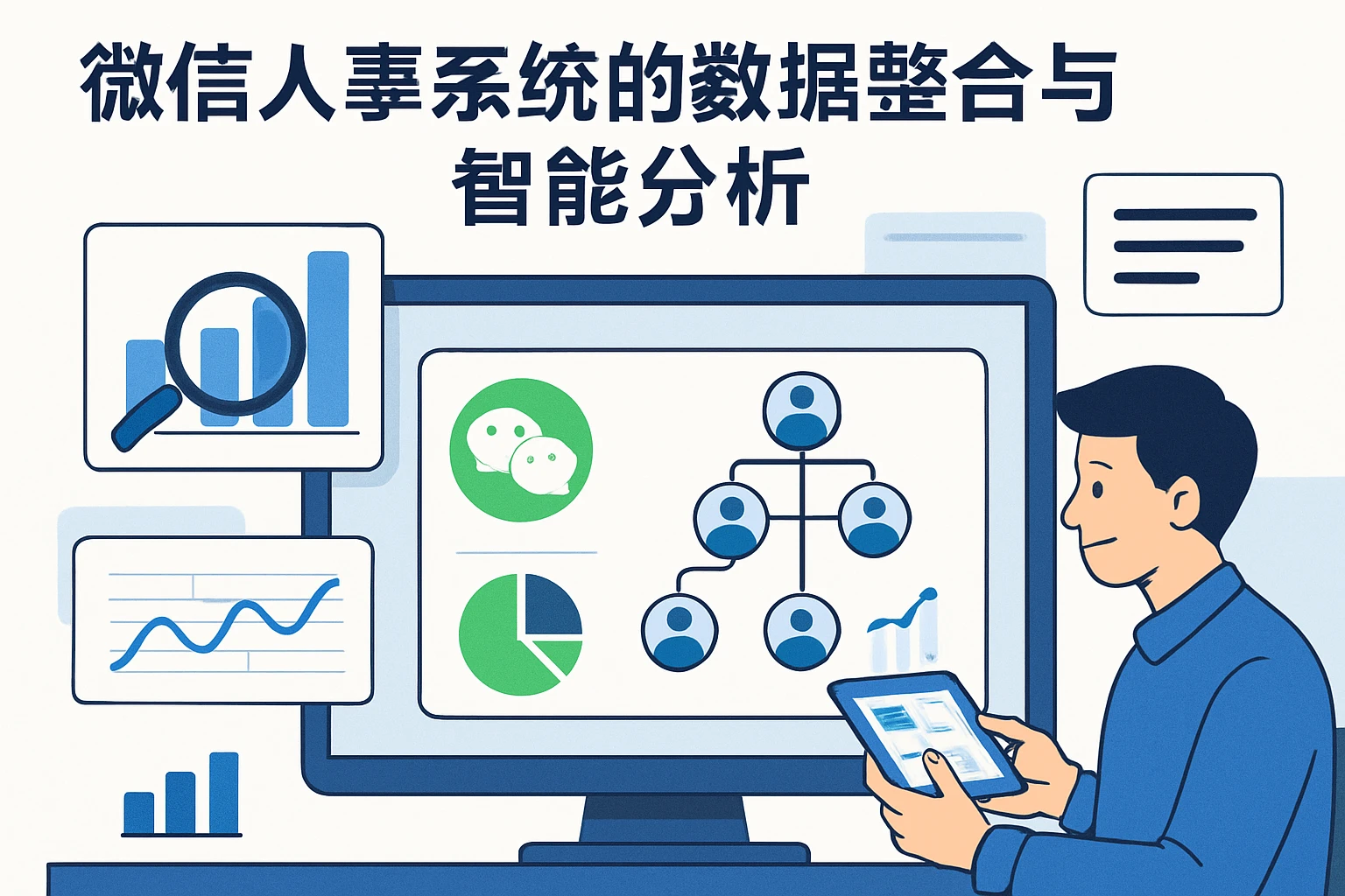 微信人事系统的数据整合与智能分析