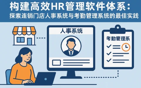 构建高效HR管理软件体系：探索连锁门店人事系统与考勤管理系统的最佳实践
