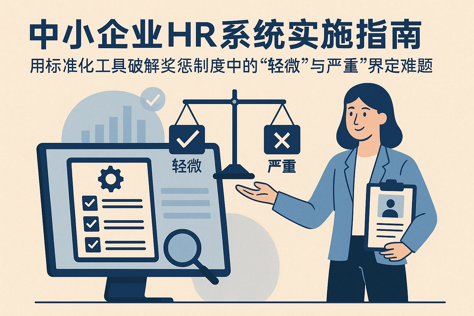 中小企业HR系统实施指南：用标准化工具破解奖惩制度中的“轻微”与“严重”界定难题