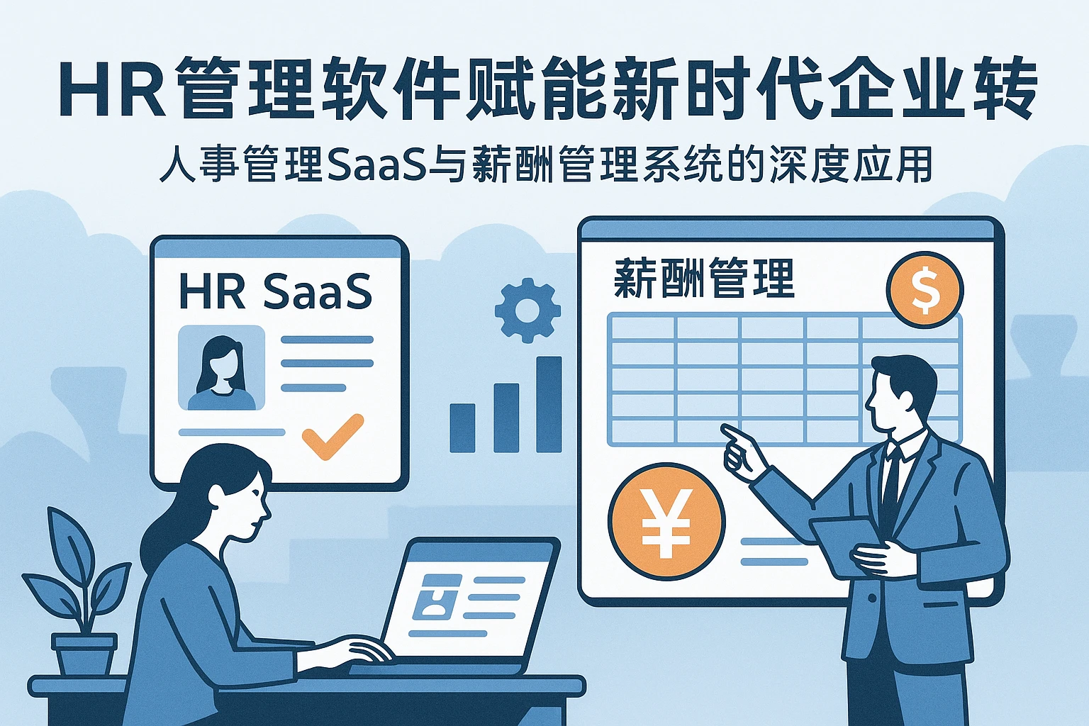 HR管理软件赋能新时代企业转型：人事管理SaaS与薪酬管理系统的深度应用