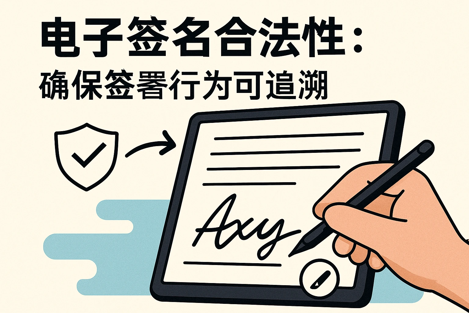 2. 电子签名合法性：确保签署行为可追溯