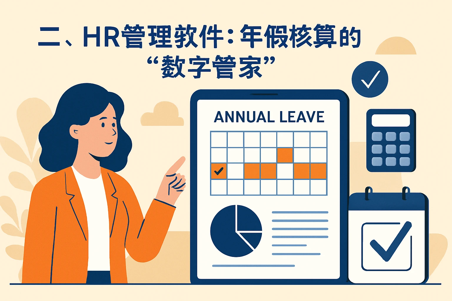 二、HR管理软件：年假核算的“数字管家”