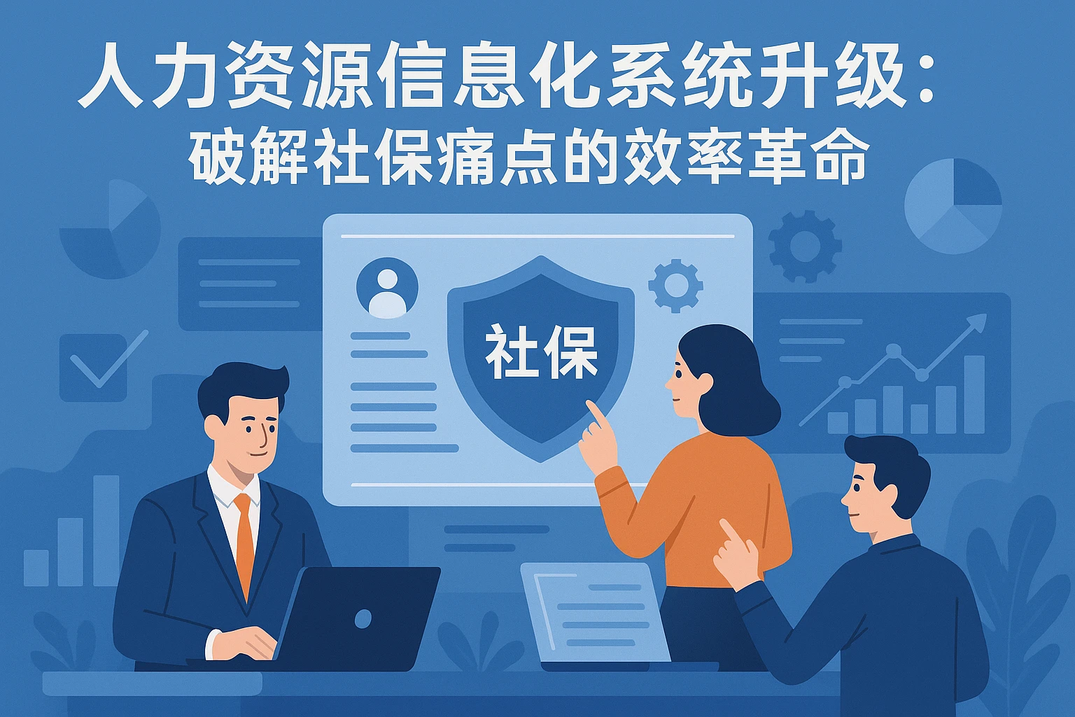 人力资源信息化系统升级：破解社保痛点的效率革命