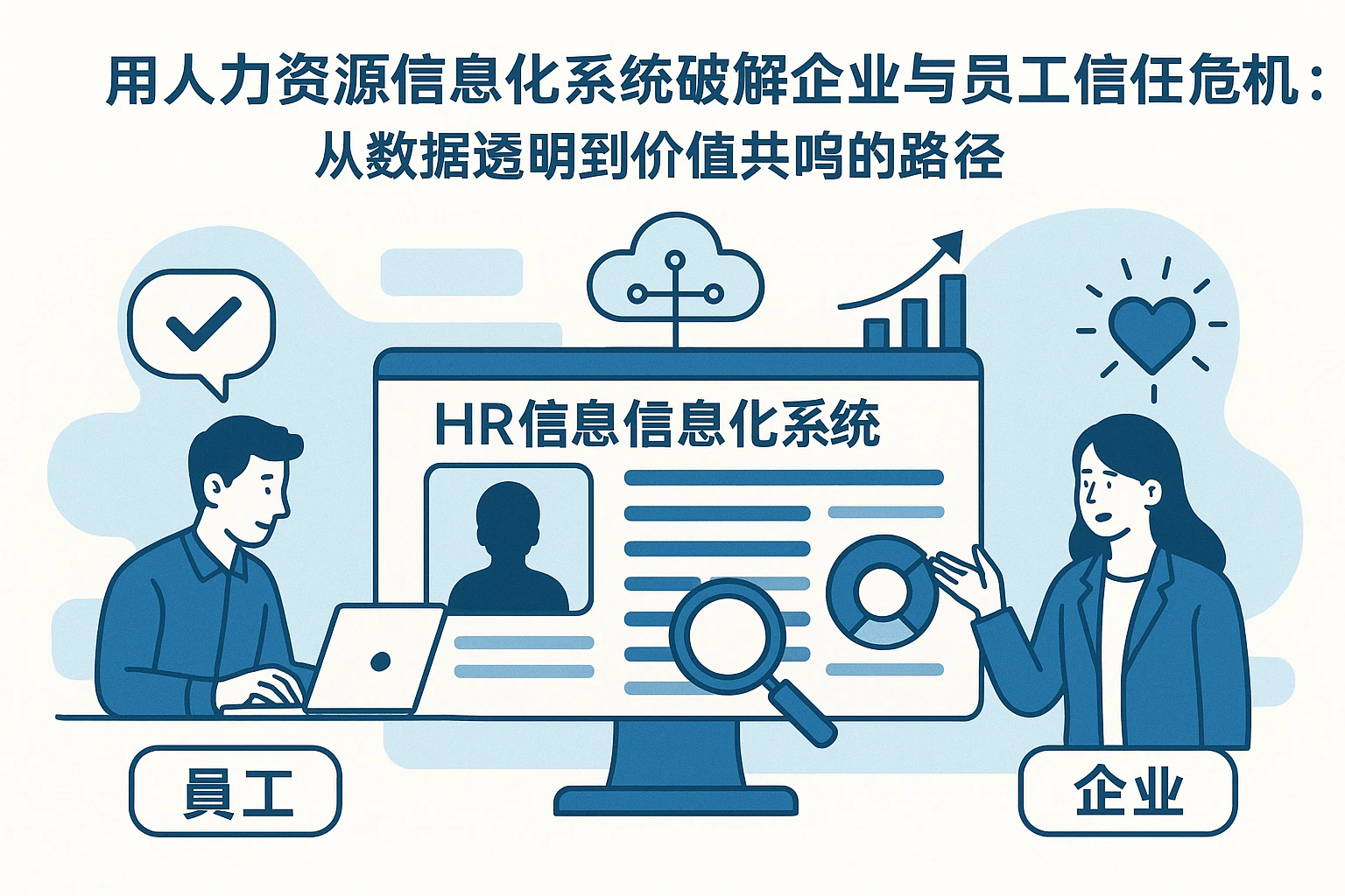 用人力资源信息化系统破解企业与员工信任危机：从数据透明到价值共鸣的路径