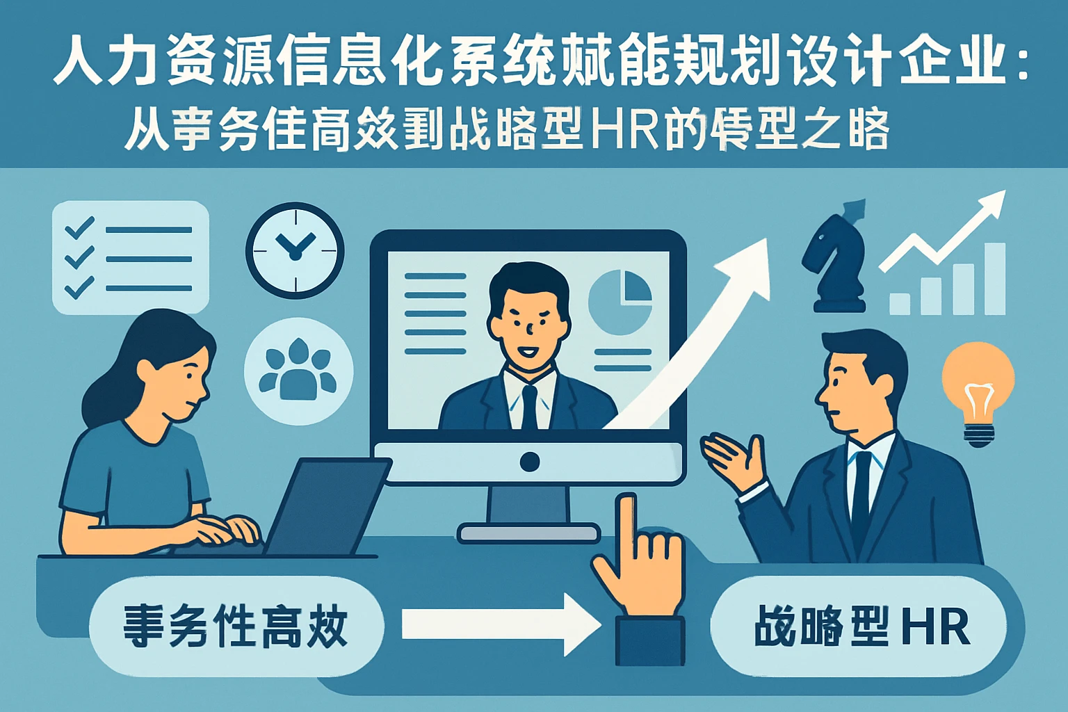 人力资源信息化系统赋能规划设计企业：从事务性高效到战略型HR的转型之路