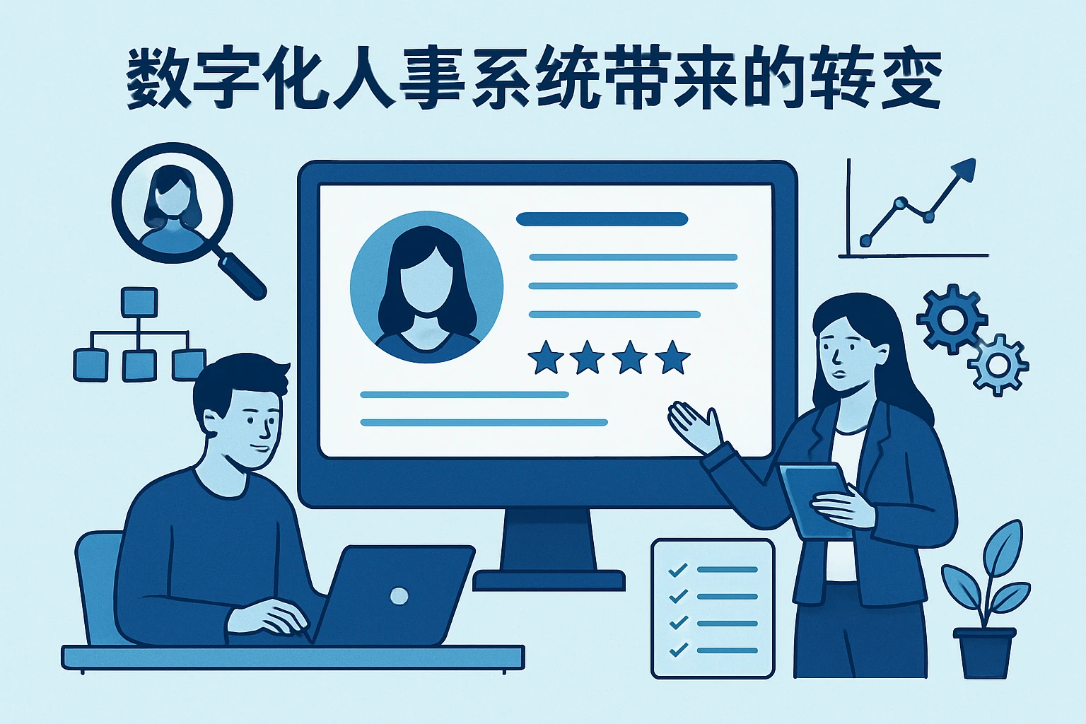 数字化人事系统带来的转变