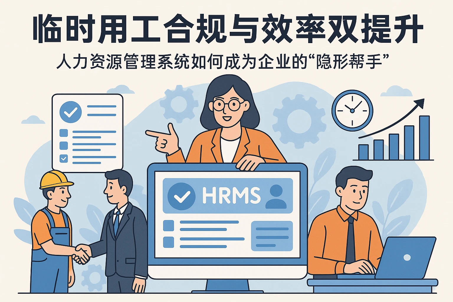 临时用工合规与效率双提升：人力资源管理系统如何成为企业的“隐形帮手”