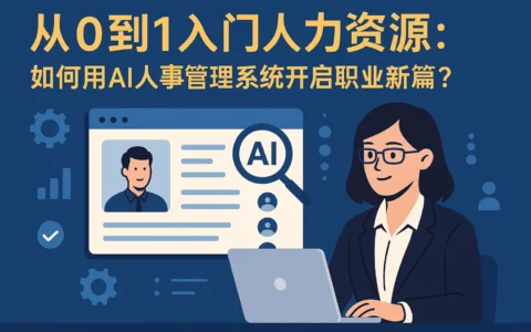 从0到1入门人力资源：如何用AI人事管理系统开启职业新篇？
