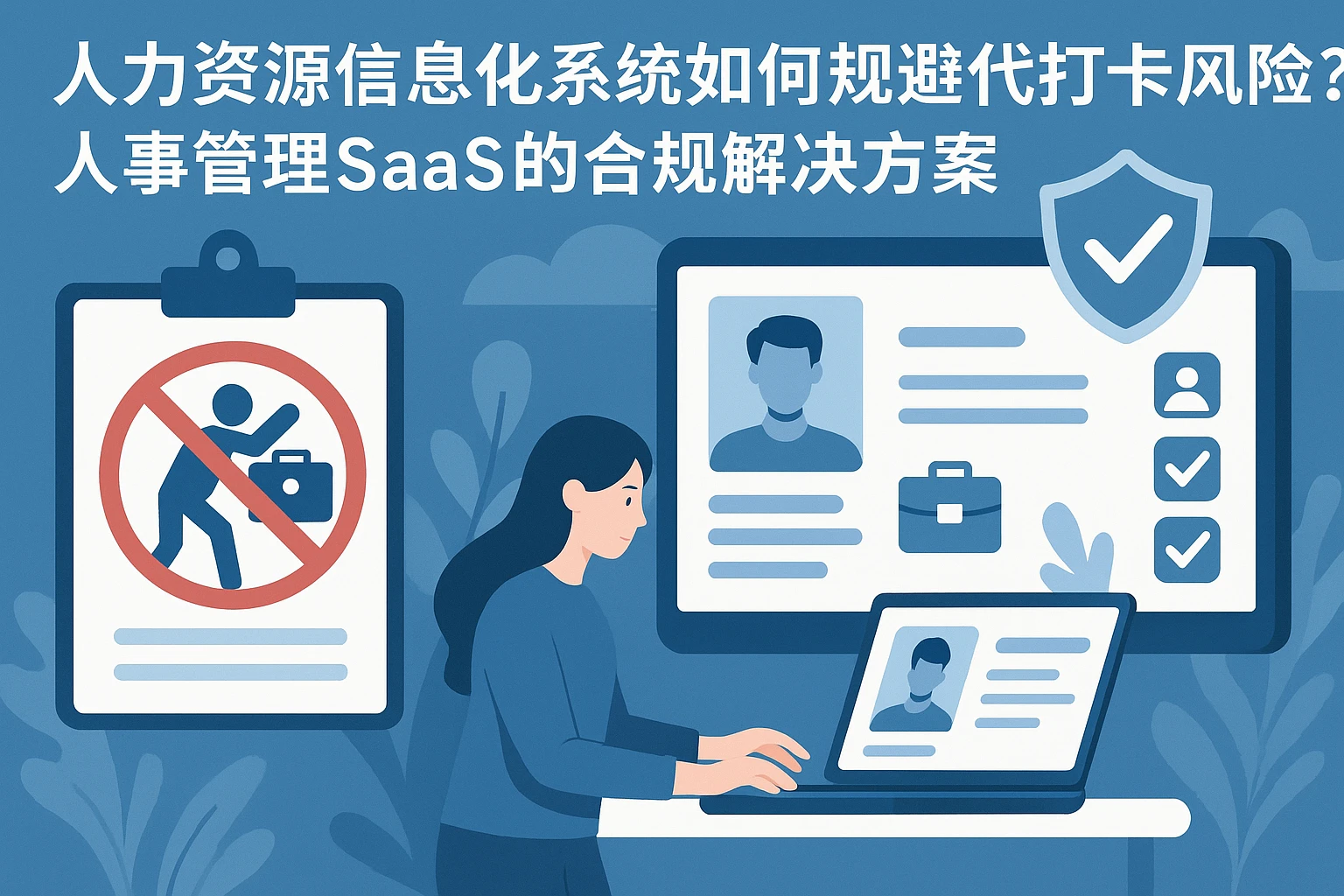 人力资源信息化系统如何规避代打卡风险？人事管理SaaS的合规解决方案