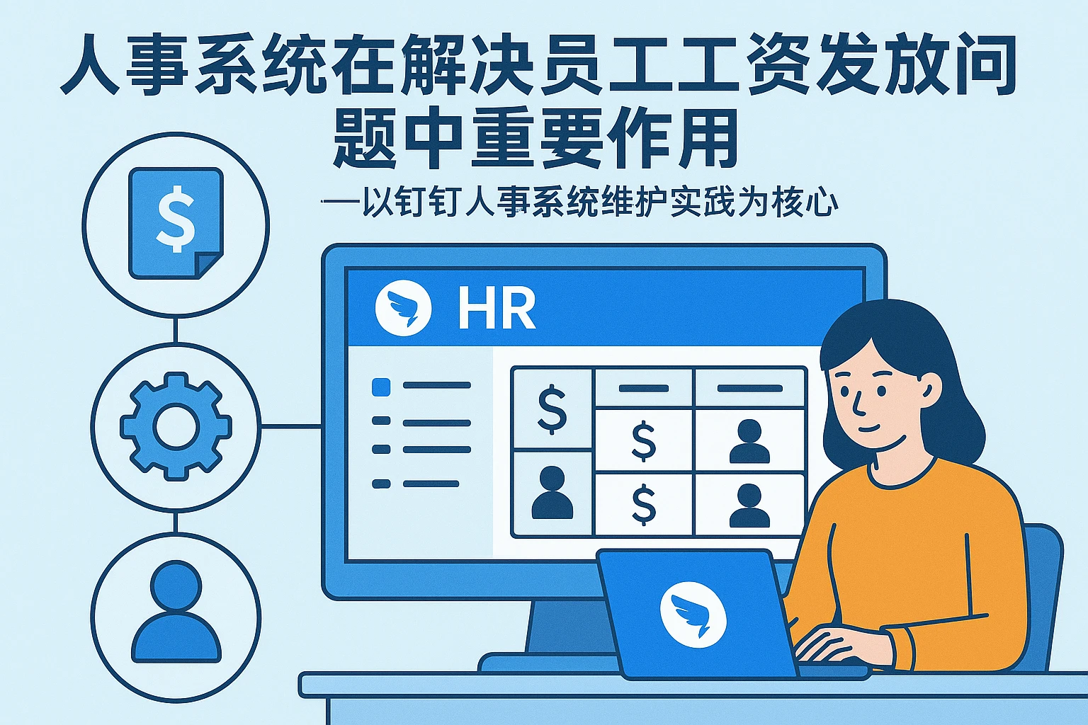 人事系统在解决员工工资发放问题中的重要作用——以钉钉人事系统与维护实践为核心