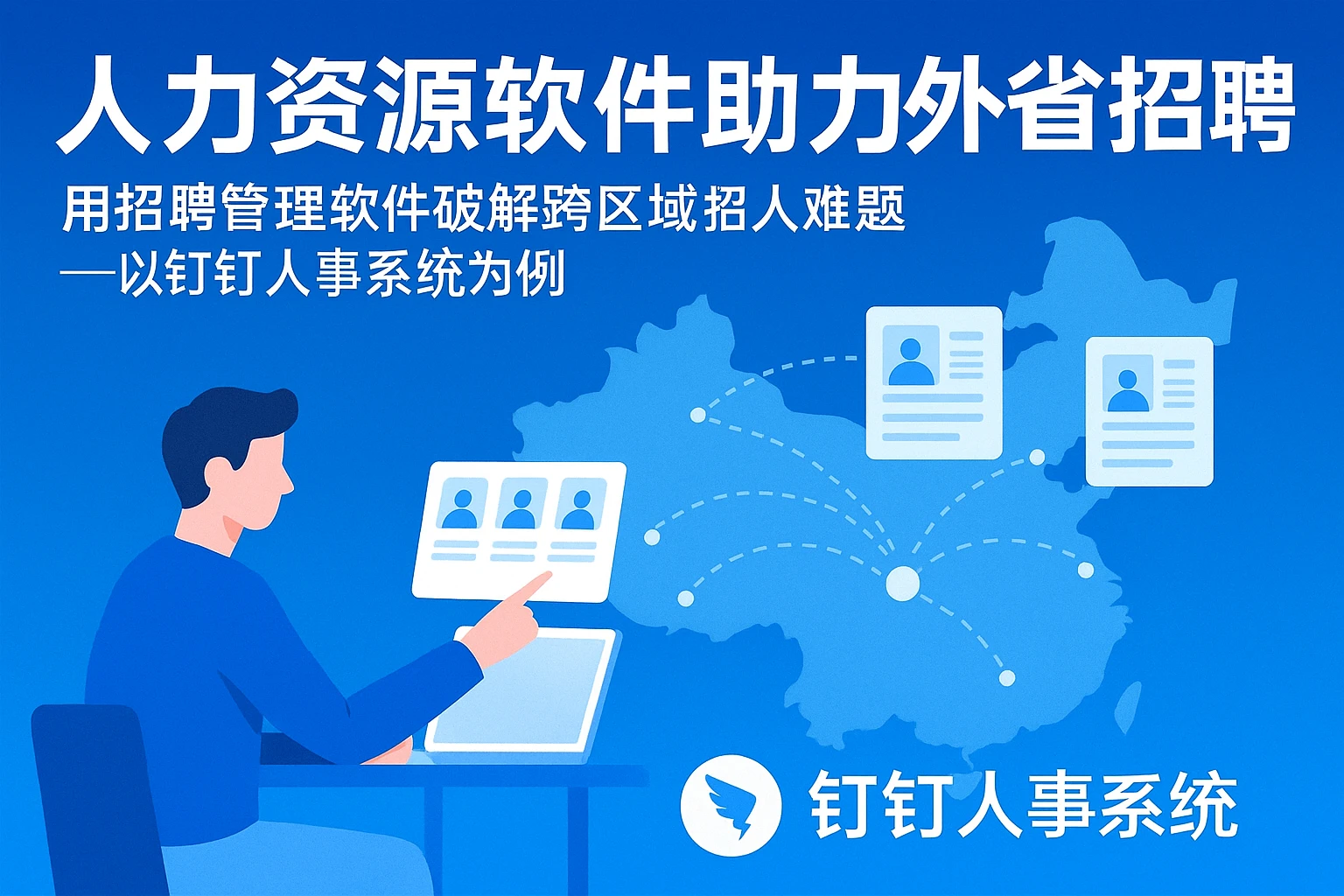 人力资源软件助力外省招聘：用招聘管理软件破解跨区域招人难题——以钉钉人事系统为例