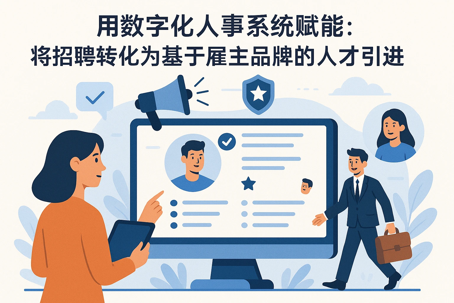 用数字化人事系统赋能：将招聘转化为基于雇主品牌的人才引进