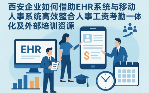 西安企业如何借助EHR系统与移动人事系统高效整合人事工资考勤一体化及外部培训资源