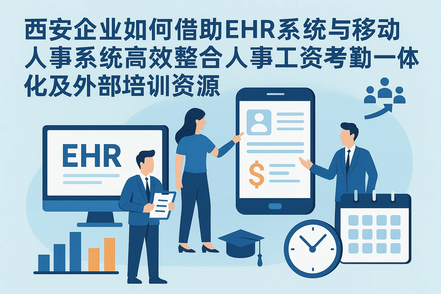 西安企业如何借助EHR系统与移动人事系统高效整合人事工资考勤一体化及外部培训资源