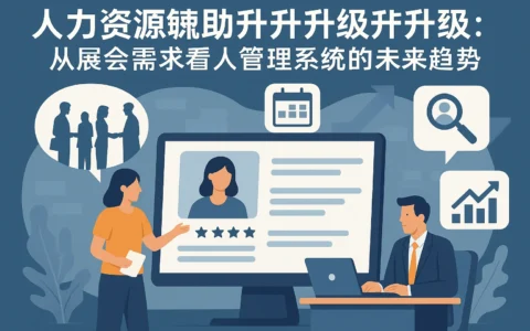 人力资源软件赋能行业升级：从展会需求看人事管理系统的未来趋势