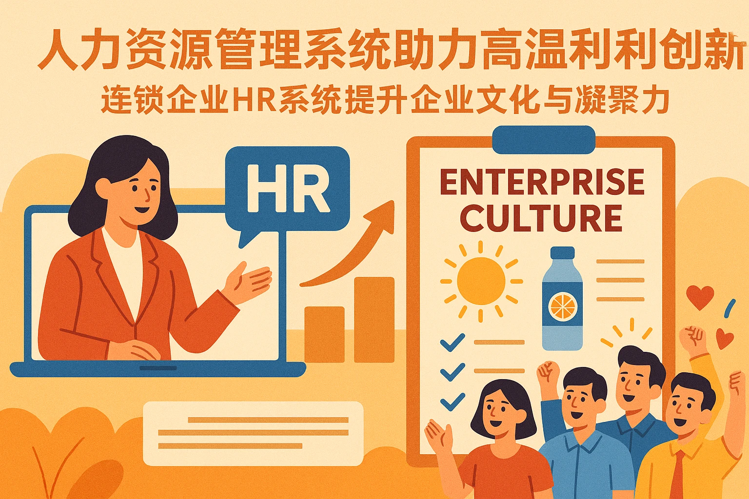 人力资源管理系统助力高温福利创新：连锁企业HR系统提升企业文化与凝聚力